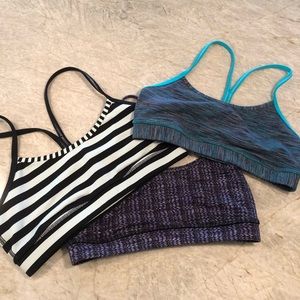 Lululemon sports bras! Size 8